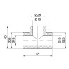 Alfa-Plast Тройник PPR 20 (APEQTE20XXX) - зображення 2