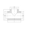 Thermo Alliance Тройник PPR  32 (DSC003) - зображення 2