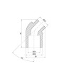 Thermo Alliance Уголок PPR  20, 45° (DSE901) - зображення 2