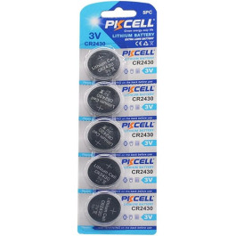   PKCELL CR-2430 bat(3B) Lithium 5шт (PC/CR2430)