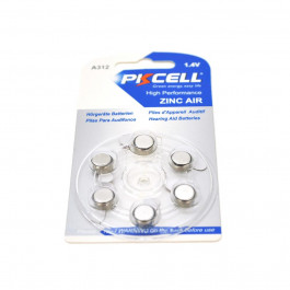   PKCELL ZA13 bat(1.4B) Zinc Air 6шт (ZA13-6B)