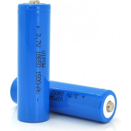   Vipow 18650 1500mAh Li-Ion 1шт ICR18650 TipTop (ICR18650-1500mAhTT)