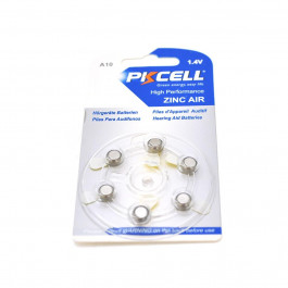   PKCELL ZA10 bat(1.4B) Zinc Air 6шт (ZA10-6B)