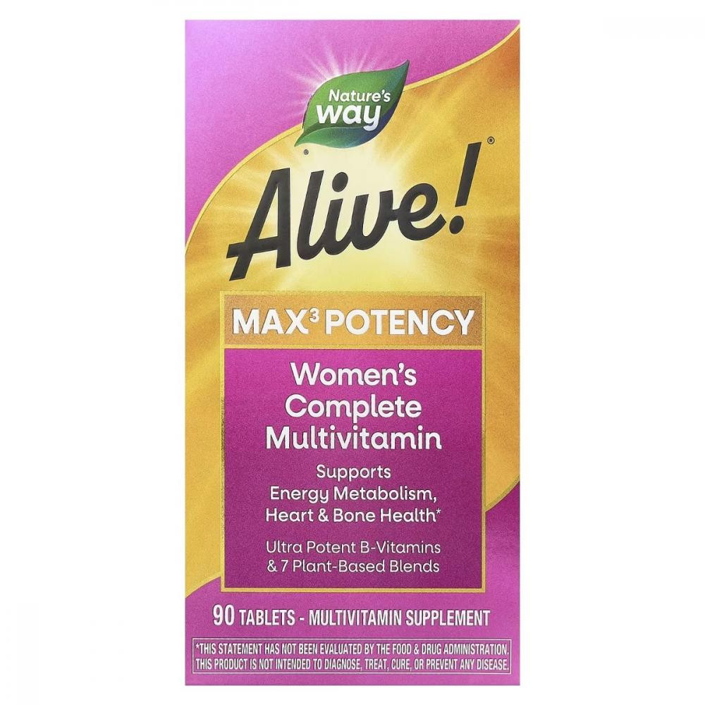 Nature's Way Max3 Men's 90 таблеток - зображення 1