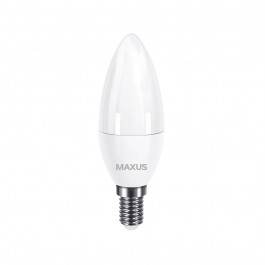   MAXUS LED C37 5W 3000K 220V E14 (1-LED-731)