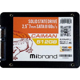   Wibrand Caiman 512GB 2.5 (WI2.5SSD/CA512GB)