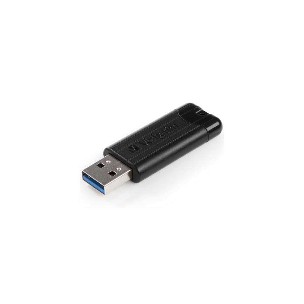 Verbatim 32 GB Flash Drive USB3.0 STORE"N"GO PINSTRIPE BLACK (49317) - зображення 1