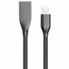 PowerPlant USB2.0 AM/Apple Lightning Black 1м (CA911790) - зображення 1