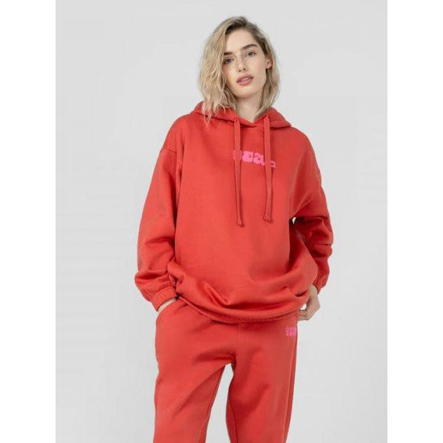 Outhorn Худі оверсайз жіноче  Sweatshirt F291 OTHSS23TSWSF291-62S S Червоне (5904698118274) - зображення 1