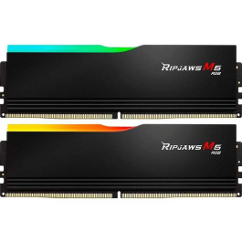   G.Skill 32 GB (2x16GB) DDR5 5200 MHz Ripjaws M5 RGB Black (F5-5200J4040A16GX2-RM5RK)