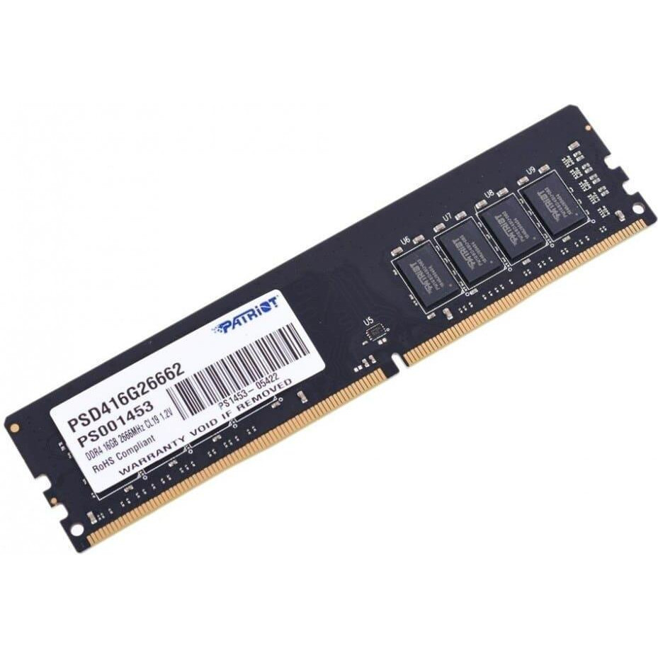 PATRIOT 16 GB DDR4 2666 MHz (PSD416G26662) - зображення 1