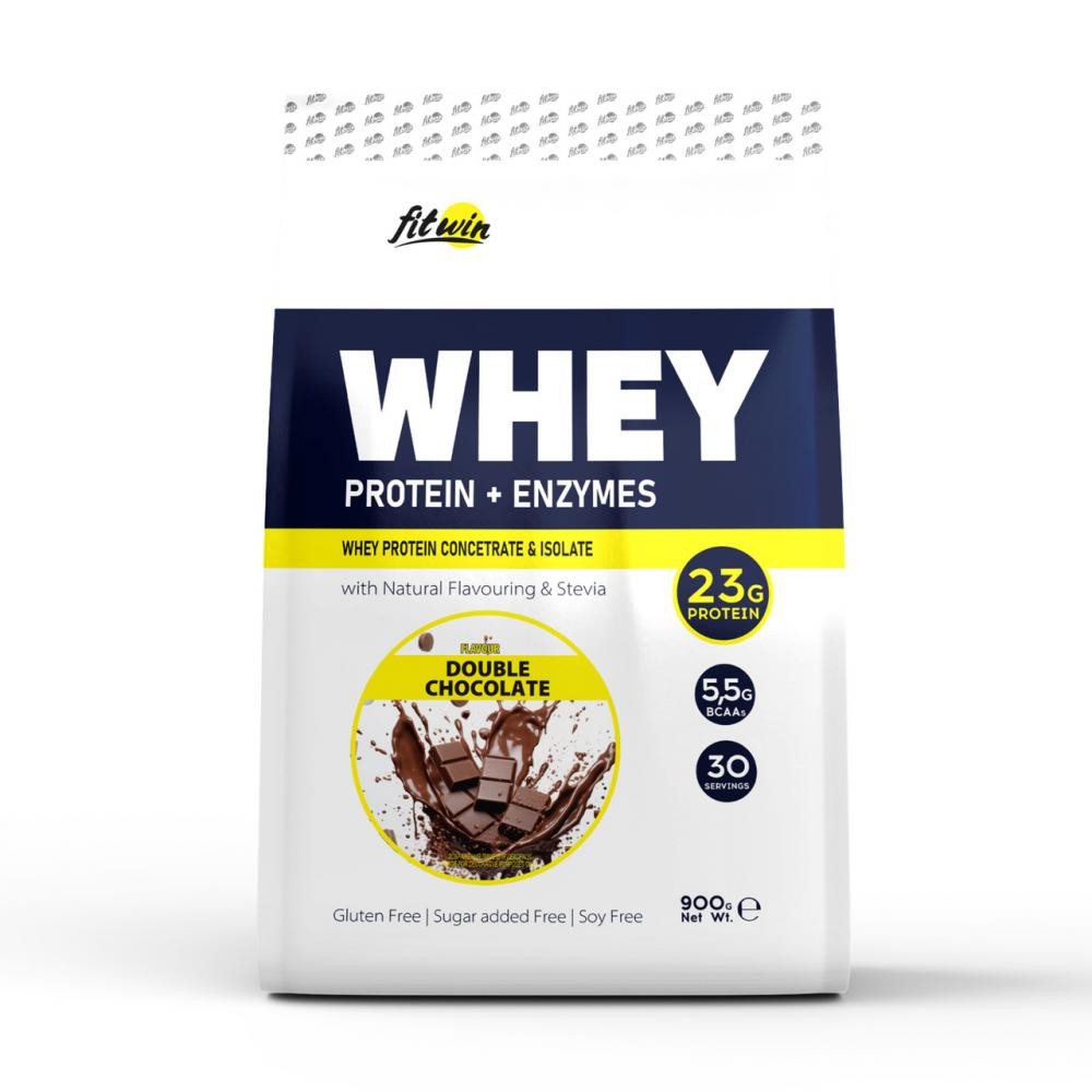 FitWin Whey 900 g /30 servings/ Double Chocolate - зображення 1