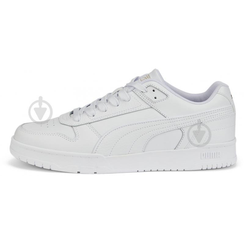 PUMA Чоловічі кеди низькі  RBD Game Low 38637302 43 (9US) 28 см  White- White- Team Gold (4065449709316) - зображення 1