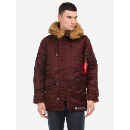   Alpha Industries Парка  Slim Fit N-3B Parka L Maroon/Orange