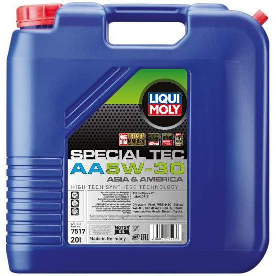 Liqui Moly Special Tec AA 5W-30 20л - зображення 1