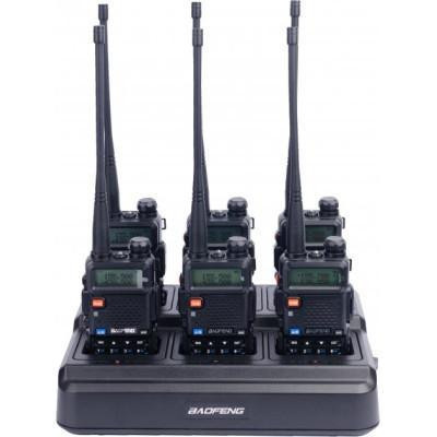 Baofeng UV-5R Black SIX PACK - зображення 1