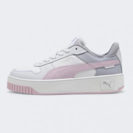   PUMA Жіночі кеди низькі  Carina Street 38939023 37 (4UK) 23 см  White-Grape Mist- Silver (4099686517892)