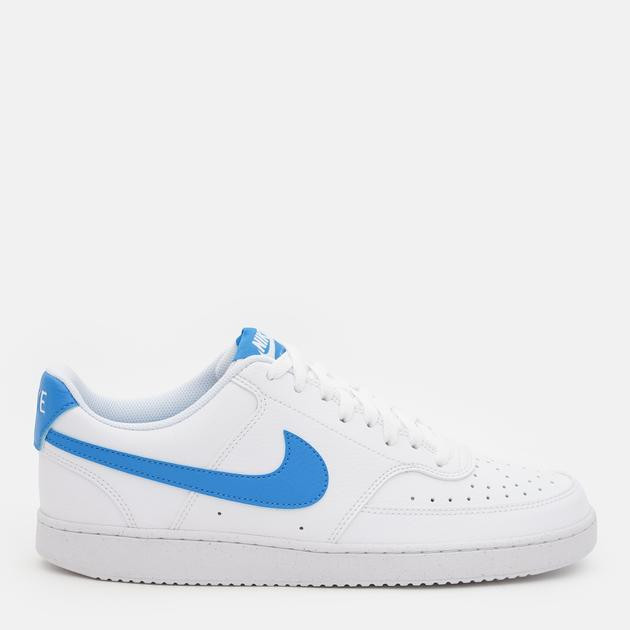 Nike Чоловічі кеди низькі  Court Vision Lo Nn DH2987-105 45 (11US) 29 см White/Lt Photo Blue (19614945260 - зображення 1