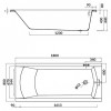 Cersanit Korat 180x80 (S301-295) - зображення 3