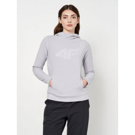   4F Худи  Fleece F051 4FSS23TFLEF051-27S M Сіре (5904698226634)