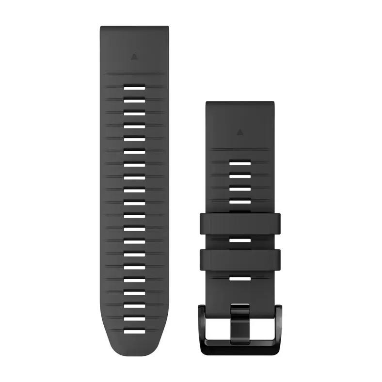 Garmin Ремінець  QuickFit 26 Watch Bands Silicone - Graphite (10-13281-09) - зображення 1