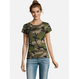   Sol's Футболка  Camo Women 01187986 L Камуфляж (3660731183358)