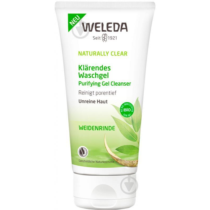 Weleda Гель для умывания  Naturally Clear 100 мл (4001638500210) - зображення 1