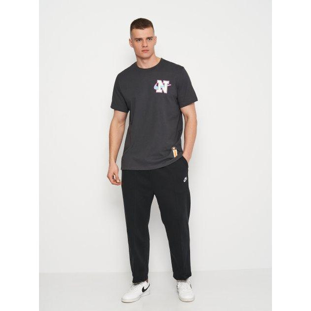 Nike Спортивні штани  M Nk Club Bb Cropped Pant DX0543-010 M Black/White (196154950268) - зображення 1