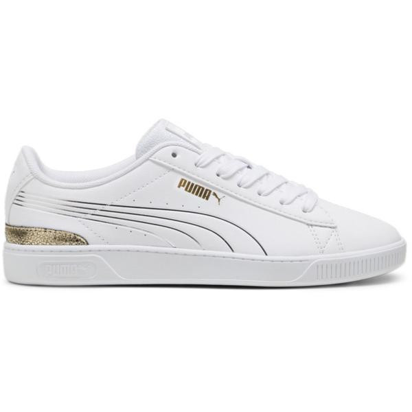 PUMA Жіночі кеди низькі  Vikky v3 Metallic Shine 39508501 38 (5UK) 24 см  White- Gold- Silver (4099686106 - зображення 1