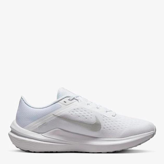 Nike Жіночі кросівки для бігу  W Air Winflo 10 DV4023-102 40.5 (9US) 26 см White/Metallic Silver-Pure Pla - зображення 1