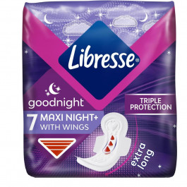   Libresse Гігієнічні прокладки  Goodnight Maxi, 8 шт. (9522)