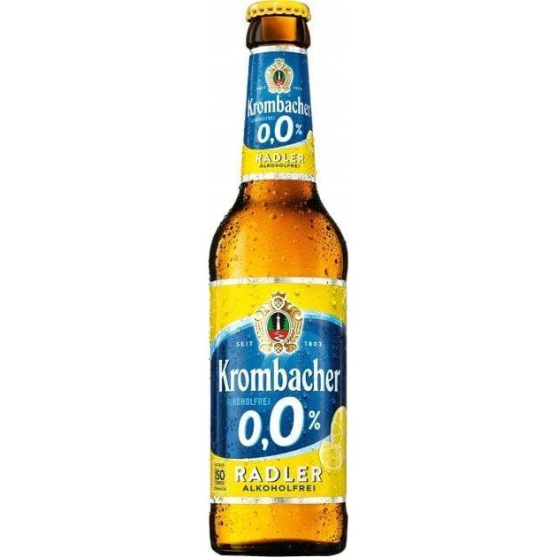 Krombacher Пиво безалкогольне  Radler світле, 0.33 л (4008287919752) - зображення 1