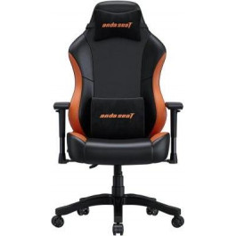   Anda Seat Luna Color L Black/Orange (AD18-48-BO-PV)