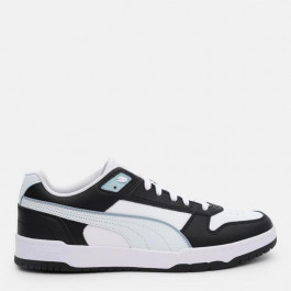   PUMA Чоловічі кеди низькі  Rbd Game Low 38637331 44.5 (10UK) 29 см  Black- White-Dewdrop (4099686366551)