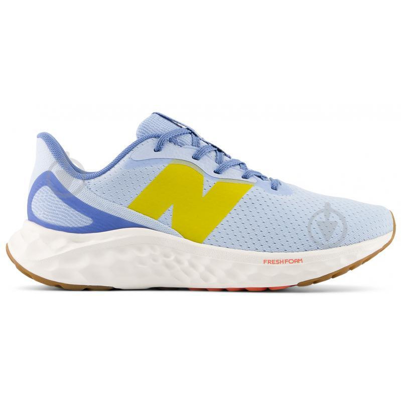 New Balance Жіночі кросівки для бігу  Fresh Foam Arishi WARISMB4 36.5 (6US) 23 см Блакитний/Жовтий (197375609263 - зображення 1