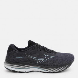   Mizuno Чоловічі кросівки для бігу  Wave Rider 27 2E J1GC230402 44 (9.5UK) 28.5 см Чорний/Сірий (50594315632