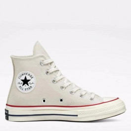   Converse Женские кеды высокие  Chuck 70 Hi 162053C 37 (4.5US) 23.5 см Parchment/Garnet/Egret (888755675861)