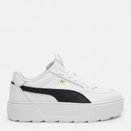   PUMA Женские кеды низкие  Karmen Rebelle 38721202 38.5 (5.5UK) 24.5 см  White- Black (4065449361002)