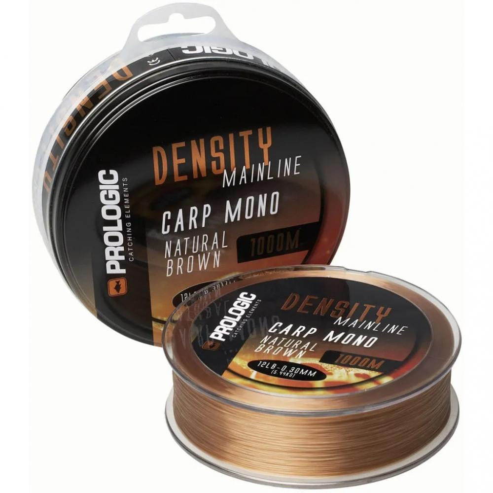 Prologic Density Carp Mono / Natural Brown / 0.30mm 1000m 5.44kg (64114) - зображення 1