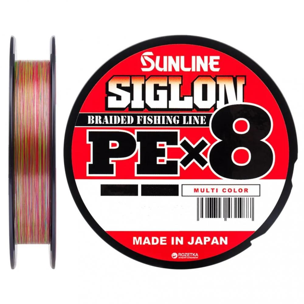 Sunline Siglon PE X8 / multicolor / #0.4 / 0.108mm 150m 2.9kg - зображення 1