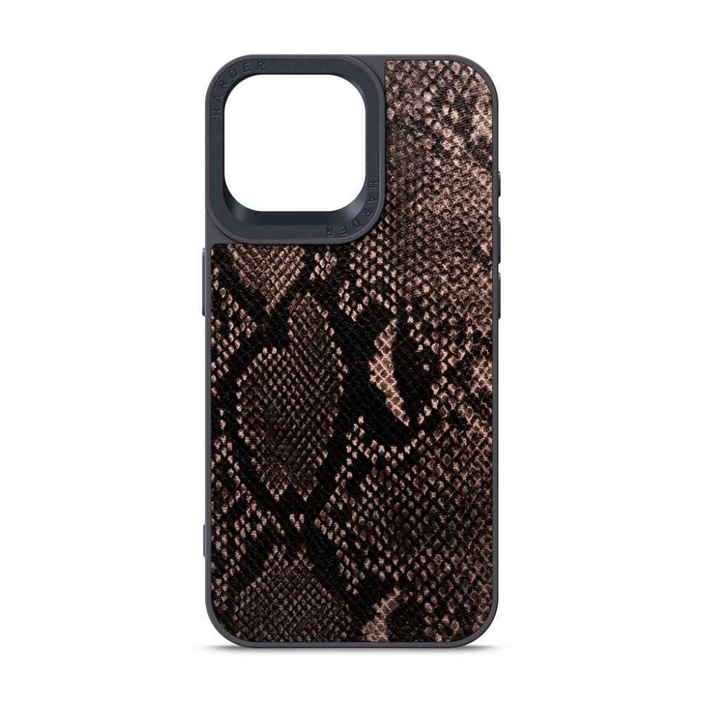 Harder Genuine Snake для Apple iPhone 15 Pro Max Black (ARM76786) - зображення 1