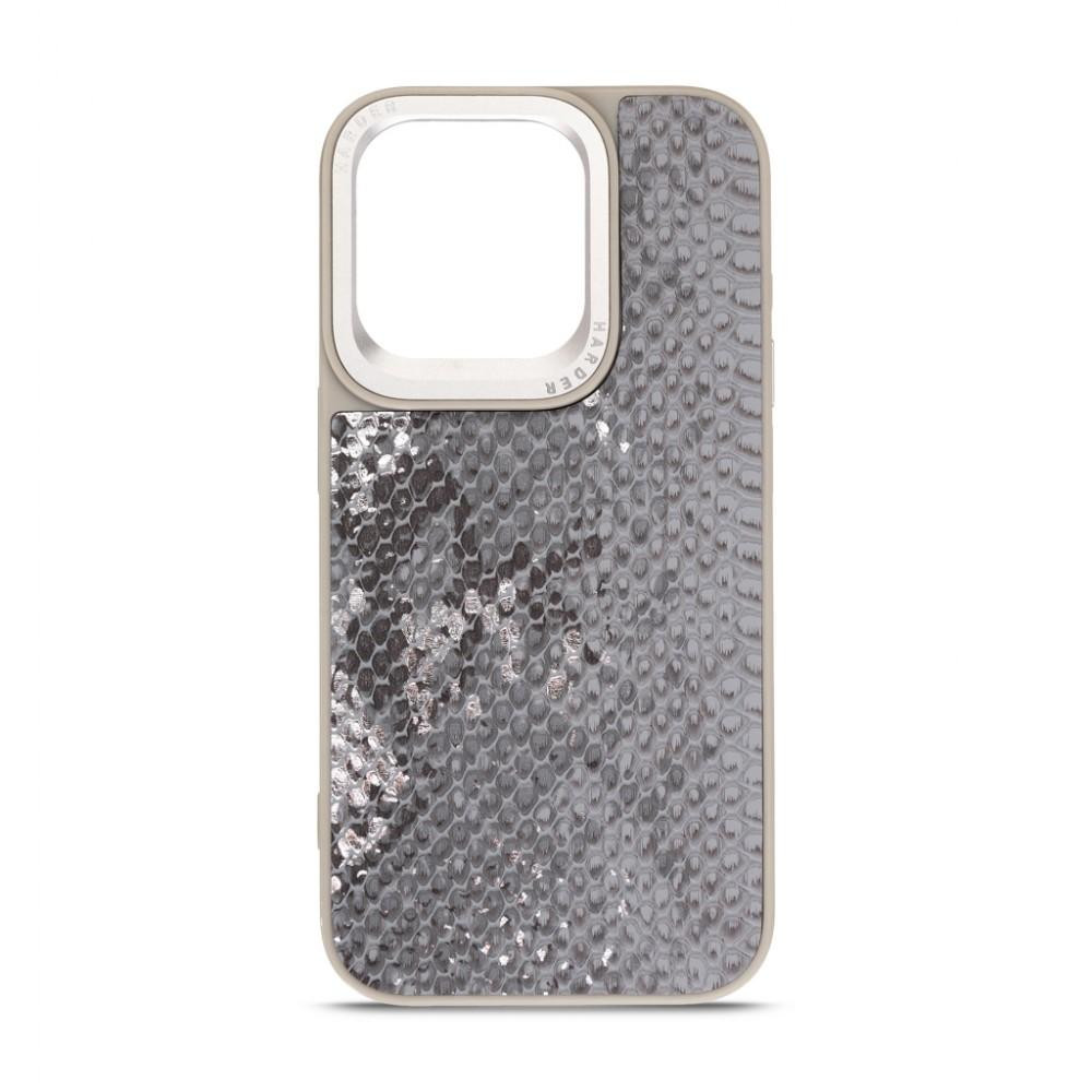 Harder Snake Pattern для Apple iPhone 14 Pro Grey Silver (ARM76810) - зображення 1