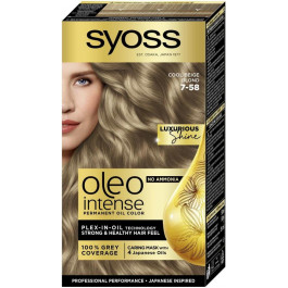   Syoss Oleo Intense 7-58 Краска для волос Холодный русый 115 ml (5201143731867)