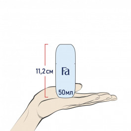   Fa Invisible Power Deodorant 50 ml Антиперспирант-ролик прозрачная защита (4015000998529)