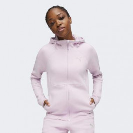   PUMA Бузкова жіноча кофта  EVOSTRIPE FZ Hoodie 677878/60