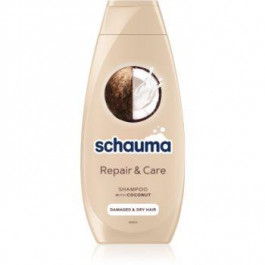   Schwarzkopf Schauma Repair & Care шампунь для сухого та пошкодженого волосся з кокосoм 400 мл