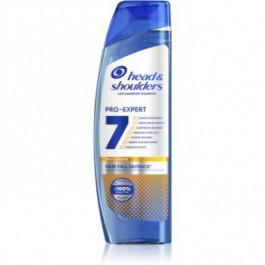   Head & Shoulders Pro-Expert 7 Hair Fall Defense шампунь проти лупи та випадіння волосся з кофеїном 250 мл