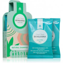   BEN&ANNA Natural Shampoo Aloe Vera шампунь у пластівцях проти лупи 2x20 гр