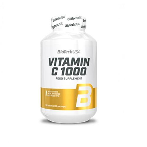 BiotechUSA Vitamine C 1000, 100 таб. - зображення 1