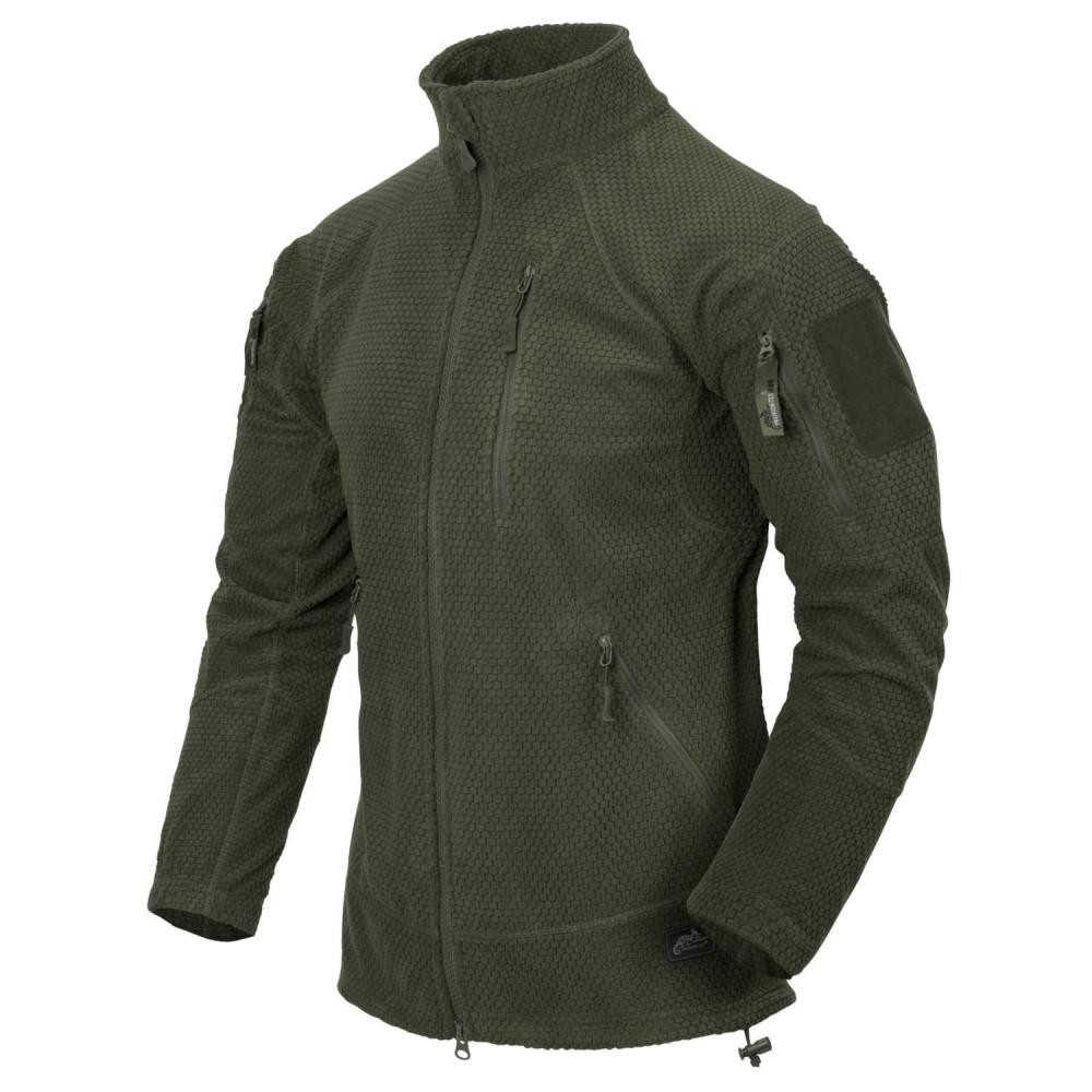 Helikon-Tex Alpha Tactical фліс - Olive Green (BL-ALT-FG-02-B04) - зображення 1